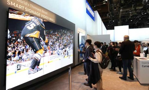 CES 2016: Samsung presenta el video wall con bisel más delgado del mundo