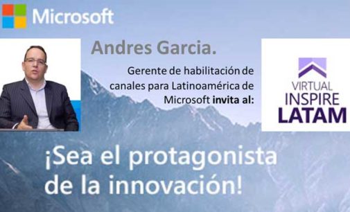 Virtual Inspire Latam: evento virtual para canales, por Microsoft