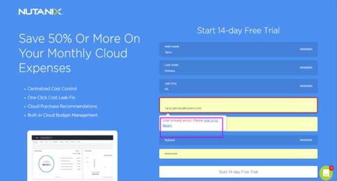 Nutanix extiende Beam a la nube privada empresarial