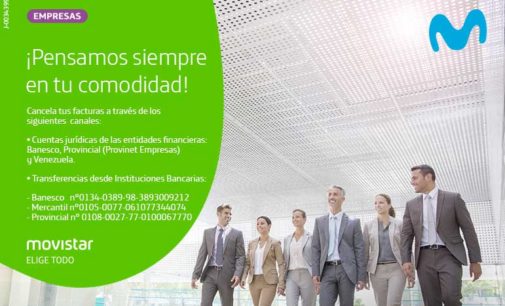 Movistar Venezuela amplía opciones de pago para sus clientes