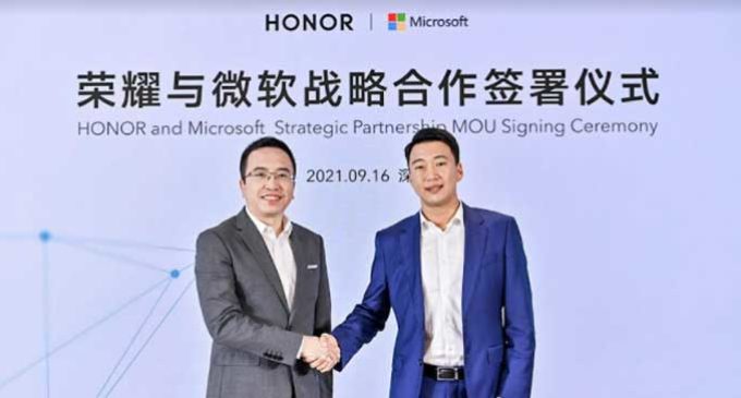 HONOR y Microsoft desarrollarán soluciones tecnológicas para UX