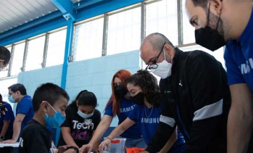 <strong>Samsung: incorporando tecnología en la educación con Voluntariado Corporativo</strong>