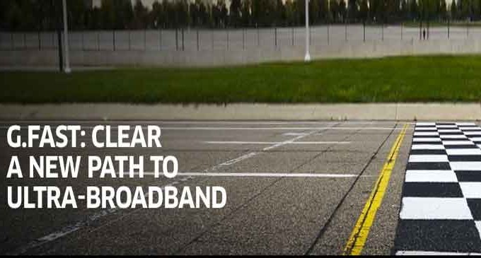 Tecnología G.fast lleva las velocidades de gigabit a las líneas de cobre