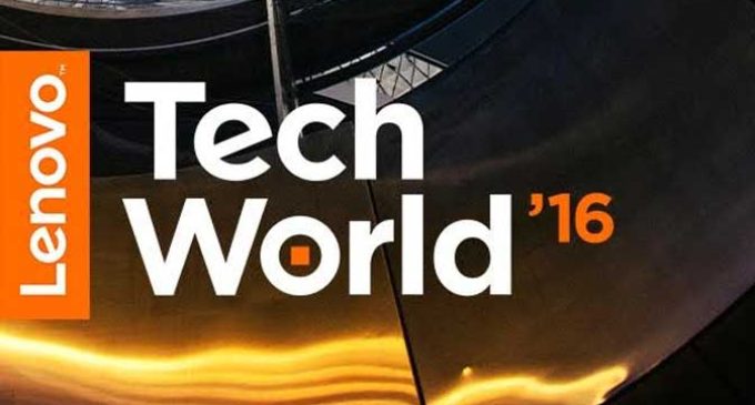 Lenovo anuncia su evento #LenovoTechWorld 2016