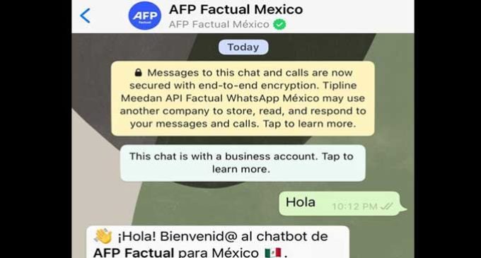 Un chatbot  de AFP en WhatsApp para las elecciones mexicanas