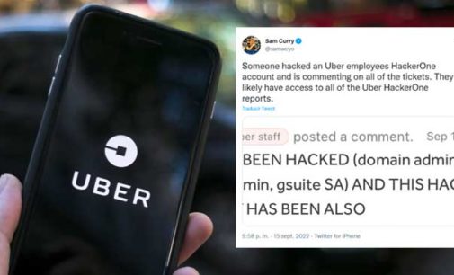 Uber sufrió un ciberataque y lograron acceso a sus sistemas